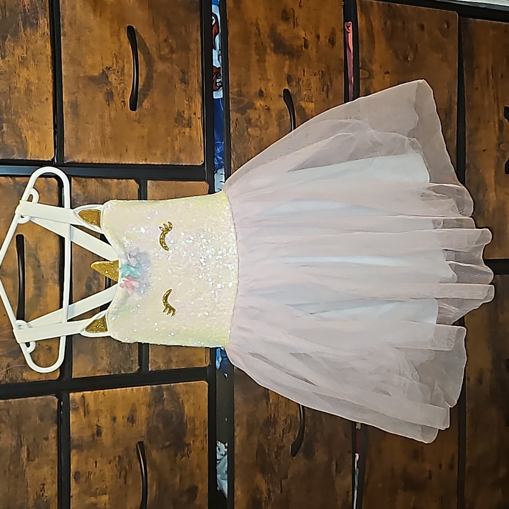 Pink Violet Unicorn Dress